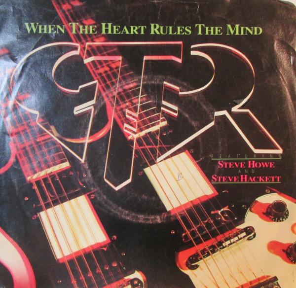

7inch Record GTR When The Heart Rules The Mind AS19470 Arista 1986 Canada Rock Used