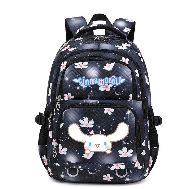 Japanese Cartoon Pattern Printed Backpack, Youth Student Schoolbag, Puppy Pattern Schoolbag, Large Capacity