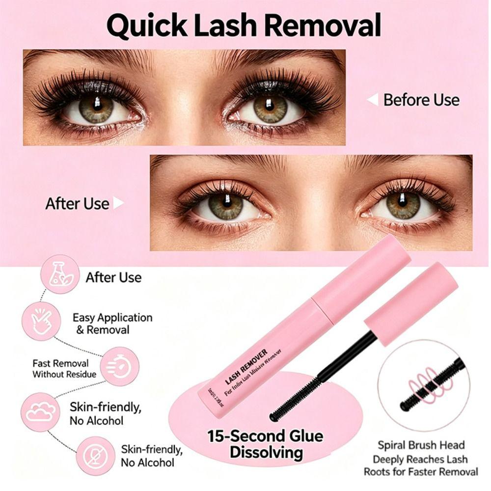 Waterproof Lash Extension Kit Gentle Lash Glue Remover Set Eyelash Bond Seal Kit Lash Application