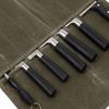 Chef Knife Storage Bag Canvas Roll Bag Wrap Case Holder Organizer for Culinary School Camping and Kitchen Use
