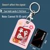 Mini Community Card Case Keychain - ICID Access Protective Sleeve & Bus/Elevator Holder