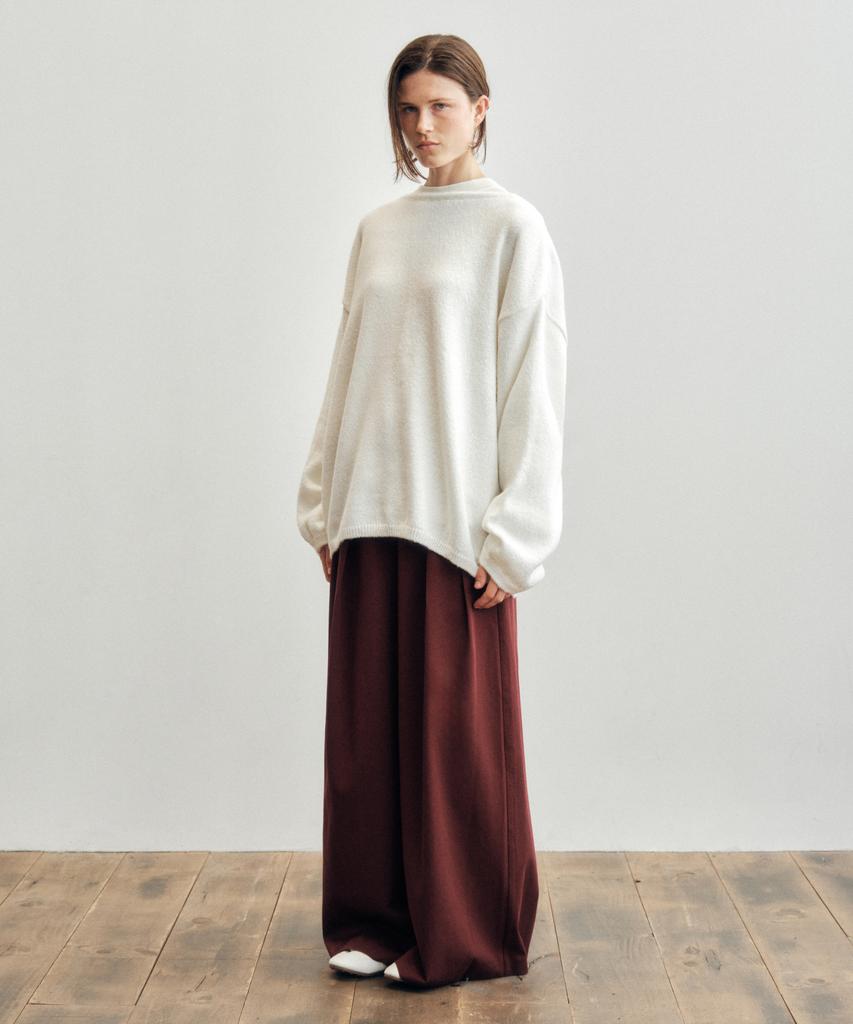 CITTA Reversible Back String Knit_Ctk237(White)
