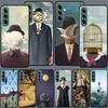 Rene Magritte Phone Case for Samsung A54 A14 A24 A34 A17 A37 A57 A55 A35 A25 A15 A07 A05S A04S A12 A22 A32 A52S A72 Galaxy Note