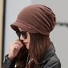 Pullover hat women's fashion casual bag head hat scarf dual-purpose versatile hat ponytail