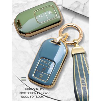 Luxurious Remote Key Case Cover For Honda CRV Fit Civic Accord HRV City Odyssey XRV Pilot Jazz Jade Vezel Crider Car