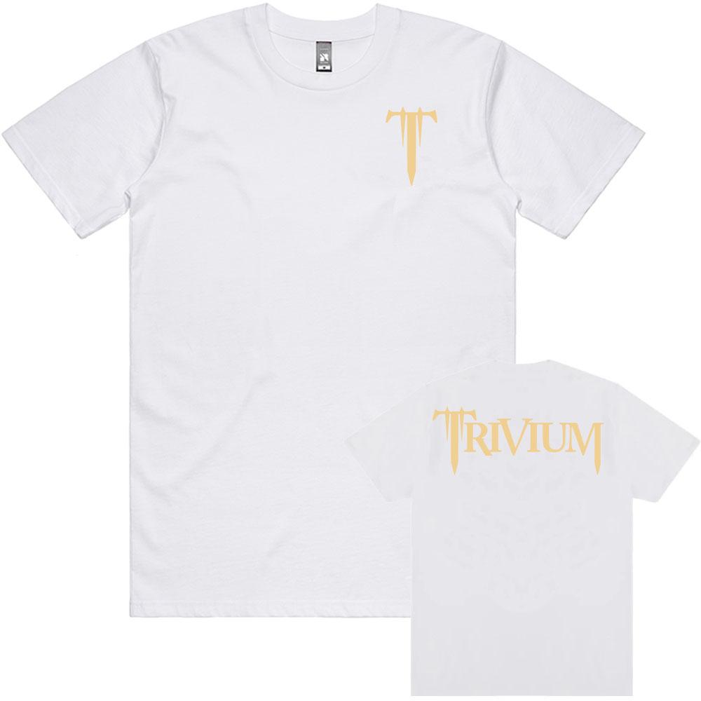 TRIVIUM Heavy Mental Band T-shirt Summer Cotton Hip Hop Streetwear Unisex Fashion Grunge Men Women Tshirts Loose Male T Shirt