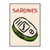 Sardinenbüchse Poster Modern Klassisch Druck Ausstellung Surrealismus Leinwandbild Wandkunst Bild für Zimmer Zuhause Küche Dekorat
