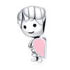 Copper Cute Boy With Girl Sports Cooking Love Couple Charm Bead Charms Bead Charms Compatible With Pandora Authentic Bracelets Do It Yourself Fine Jew