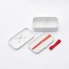 Skater Bento Box with Smartphone Single 600ml Microwave and Dishwasher Made in Disney Baymax 26 Stand, Tier, Capacity, Safe, Japan, PLB6SSH-A