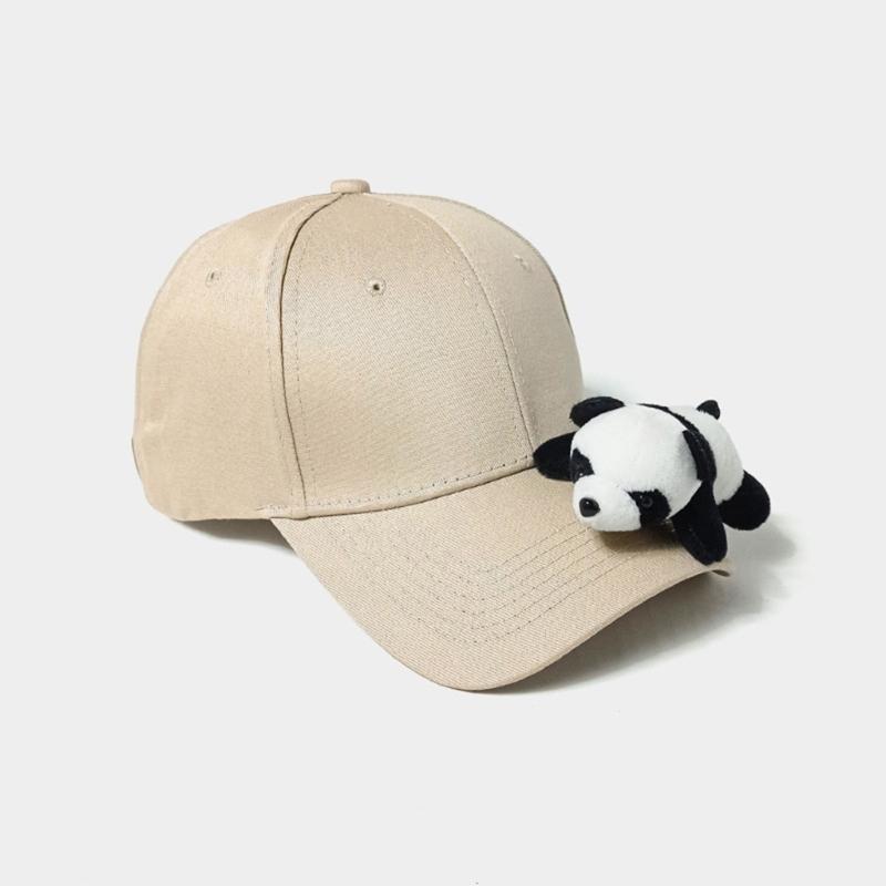 Popular Panda Dolls Baseball Caps For Teens Adult Breathable Cotton Baseball Hat Adjustable Hat For Daily Wear Sport Hat