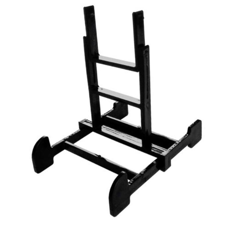 Transparent/black Display Stand Easel Bowl Plate Picture Holder For 6-10dish