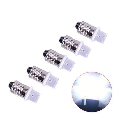 Set de 5 Bucăți Bec LED E10 CC 3V 4.5V Bec pentru Instrumente Bec Indicator Bec pentru Lanternă