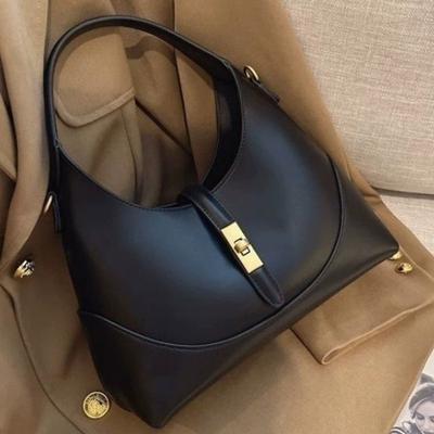 A Stylish and Elegant Large-capacity Sewn Hand-held Crossbody Bag with A Strong Sense of Design