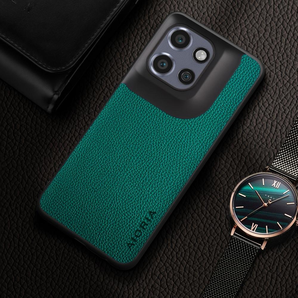 Luxury Case for Motorola for Moto Edge 60 Pro Fusion Neo 5G Lychee Pattern Faux Leather
