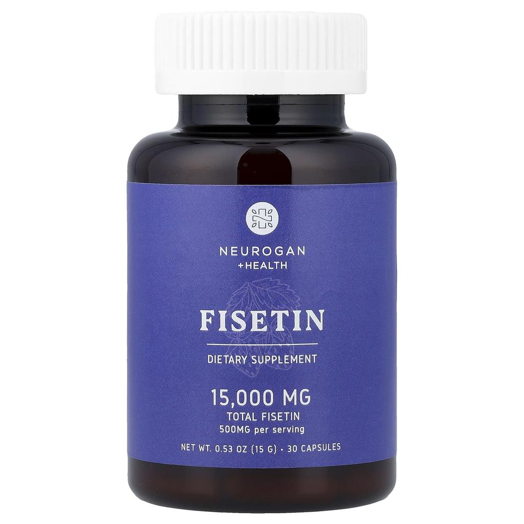 Neurogan Health, Fisetin, 500 Mg, 30 Capsules