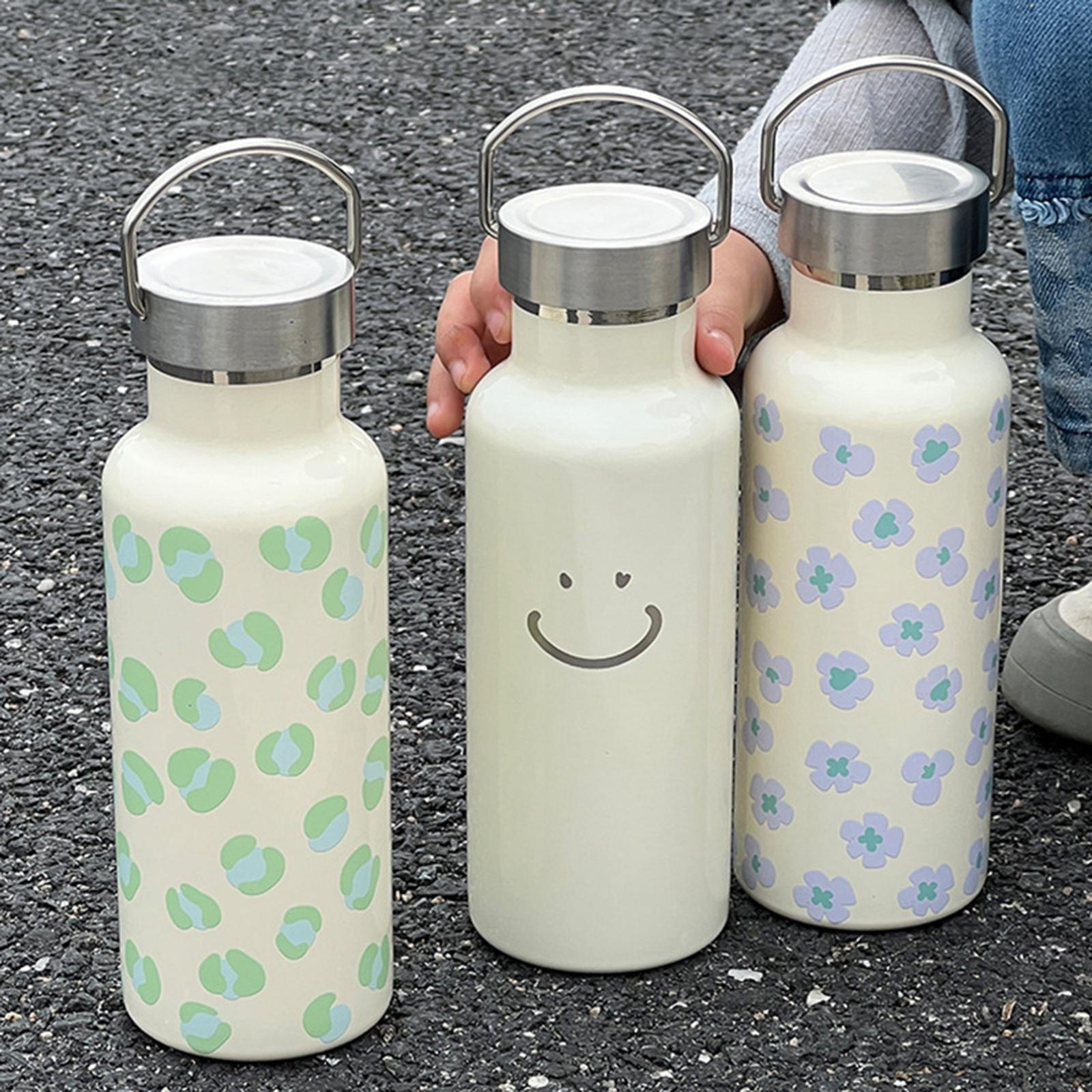 

Чашка для питья из бутылки с водой, 0,5 л, 17,08 жидких унций, прочная колба для напитков из нержавеющей стали, кувшин для напитков, для улицы