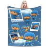 pocoyoes Blankets Fleece  Cozy Soft Throw Blanket for Bed Bedspread