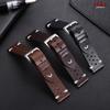 Premium Vintage Genuine Leather Strap Men Women Universal Cowhide WatchBand 20mm 22mm Breathable Bracelet Brown Sport Wrist Belt