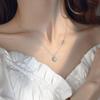 Tezzc Moissanite Lab Diamond  Pendant Necklace for Women Men 925 Sterling Silver Sun Flower Party Fine Jewelry Wholesale