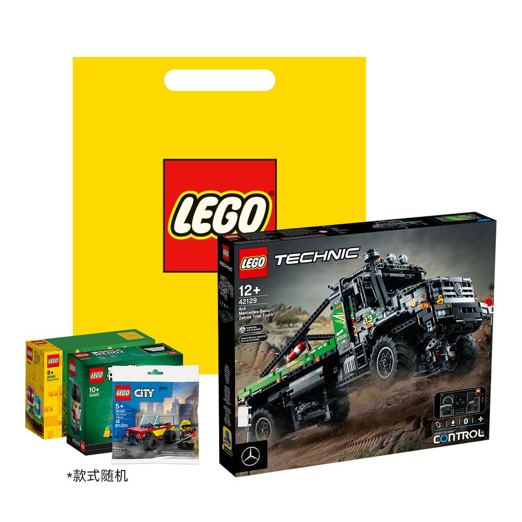 LEGO Technology Mechanical Set Benz 4x4 Mercedes Benz Mercedes Benz Zetros Trail Running Truck Building Blocks 42129