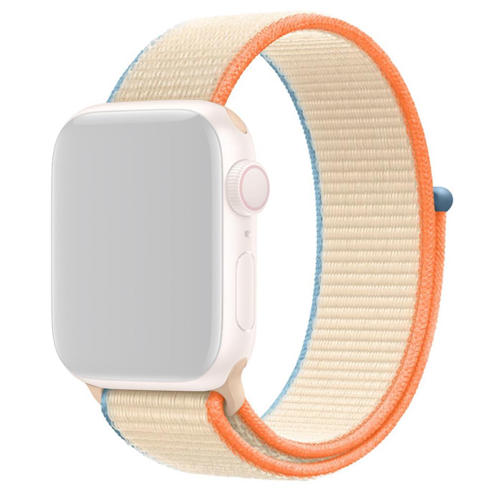 KALEBOL For Apple Watch Series 10 42mm/9 8 7 41mm/SE (2023) SE (2022) SE 6 5 4 40mm/3 2 1 38mm Nylon Loop Watch Band