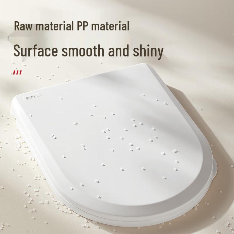 Shihan Universelle Verdickte Weichschließende Toilettensitzauflage