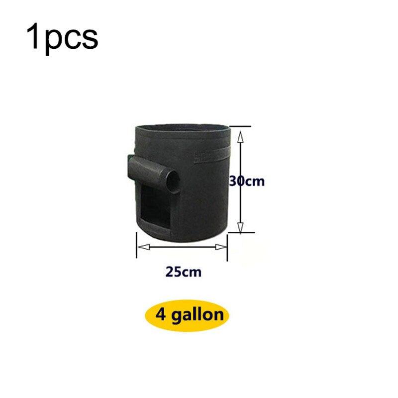 Fabric Potato Plant Flower Pots Grow Bags Flowr Flowerpot Fruit Plante Tools Garden Growing Vegetable Veg Planting