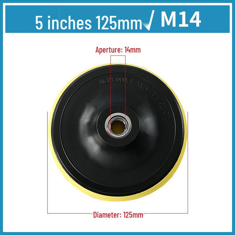 Stone Polishing Kit: Wet/Dry Pads, Self-Adhesive, Rubber Backing, Angle Grinder Head, Sandpaper Suction Cup