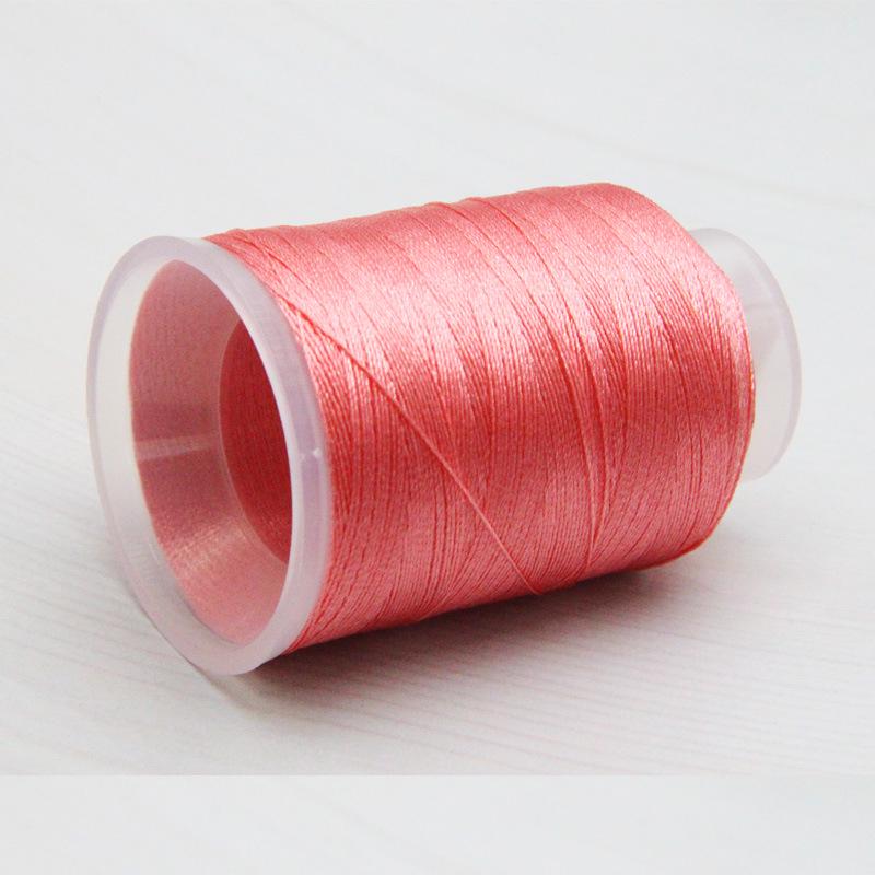 Vibrant Ice Silk Tassel Thread: 51 Colors for DIY Bracelets & Necklaces