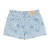 New MLB Denim Shorts Women's Light Blue 3FDPM0323-50BLL