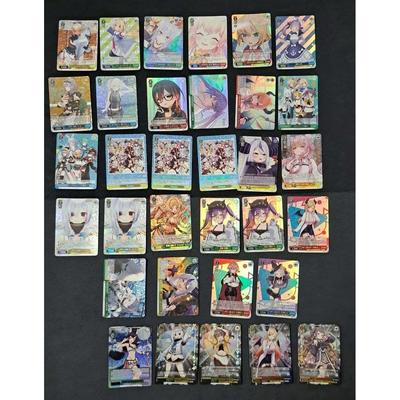 Used Weiss Schwarz Hololive SR, RRR, HLP 33 Pieces Bulk Sale