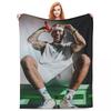 Super warme tragbare Kuscheldecke für Zuhause, Auto, Tagesdecke, Flanelldecken, Perfekt für Sommer-Klimaanlage, Inspiriert von Singer-Songwritern