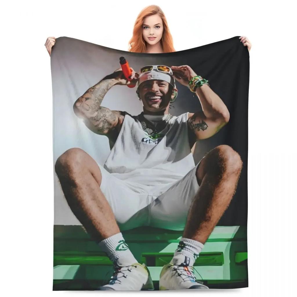 Super warme tragbare Kuscheldecke für Zuhause, Auto, Tagesdecke, Flanelldecken, Perfekt für Sommer-Klimaanlage, Inspiriert von Singer-Songwritern