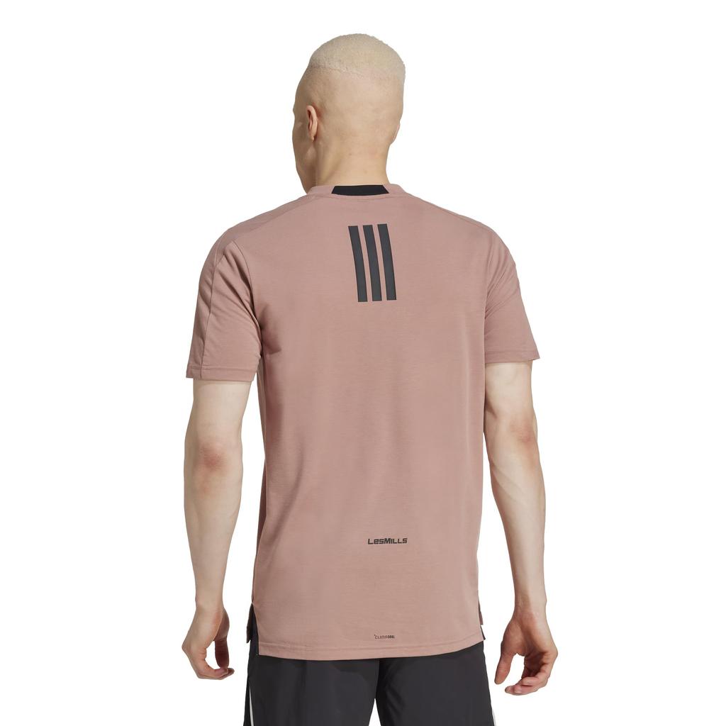 Adidas LESMILLS KRL51 Warm Clay Short Sleeve Size S Men's T-Shirt, (JJ1439)