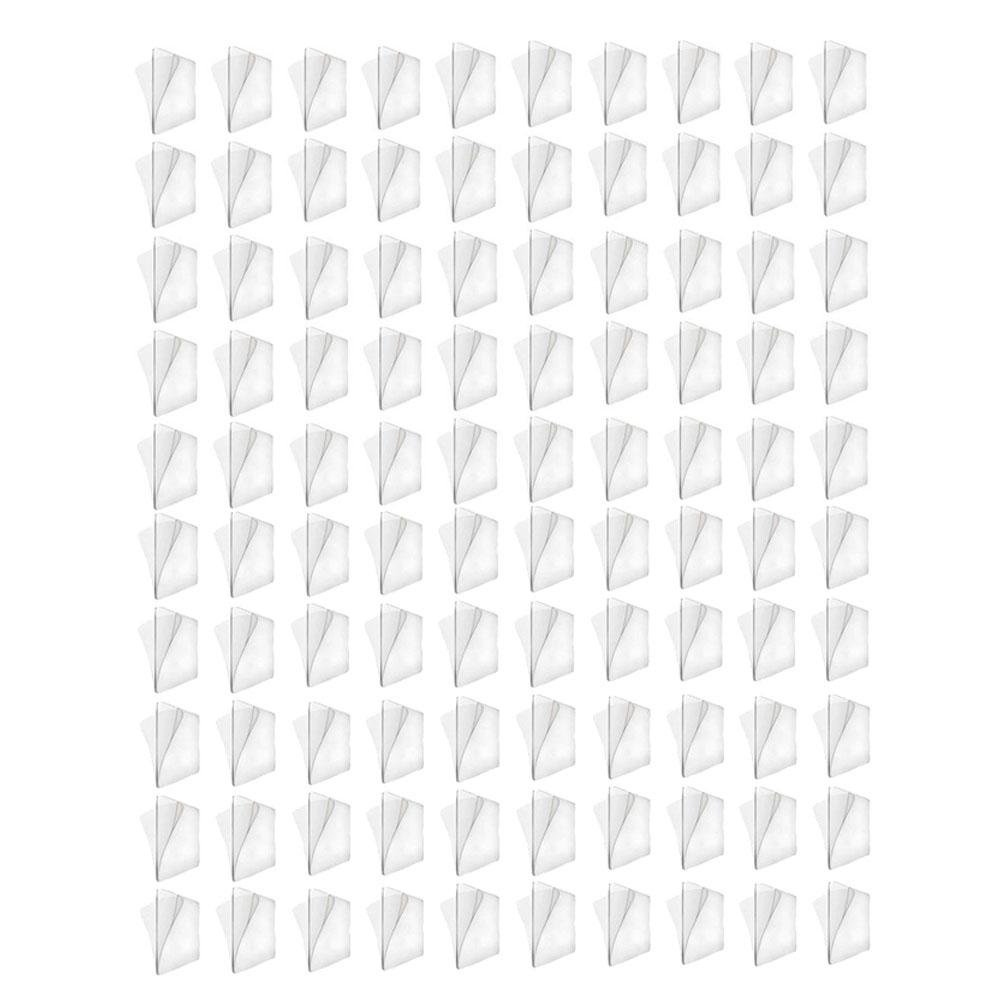 

Прозрачная двусторонняя лента, нано-лента, бесшовные водонепроницаемые наклейки на стену, термостойкая вискозная лента, наклейка на стену для ванной комнаты 100Pcs