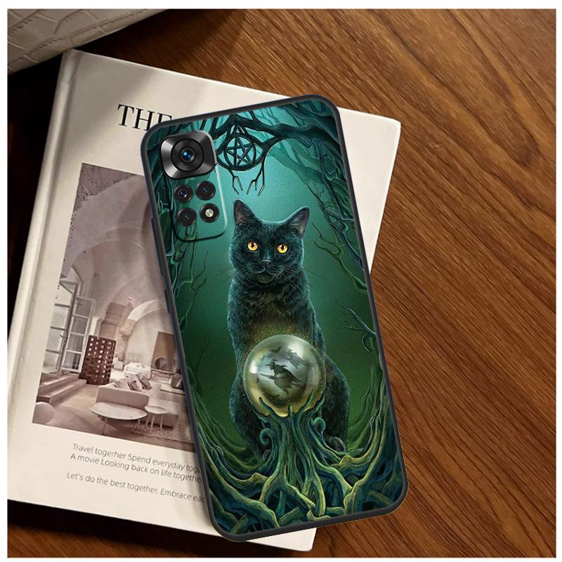Hexenkatze Hülle Für Xiaomi Redmi Note 13 14 9 10 11 12 15 Pro Plus Hülle Für Redmi 15 C 14C 10C 12C 13C