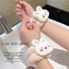 2/3/4 SET Fascia da Polso per Lavaggio Viso Impermeabile Anti-umidità Peluche Fascia da Polso Impermeabile Lava Polso
