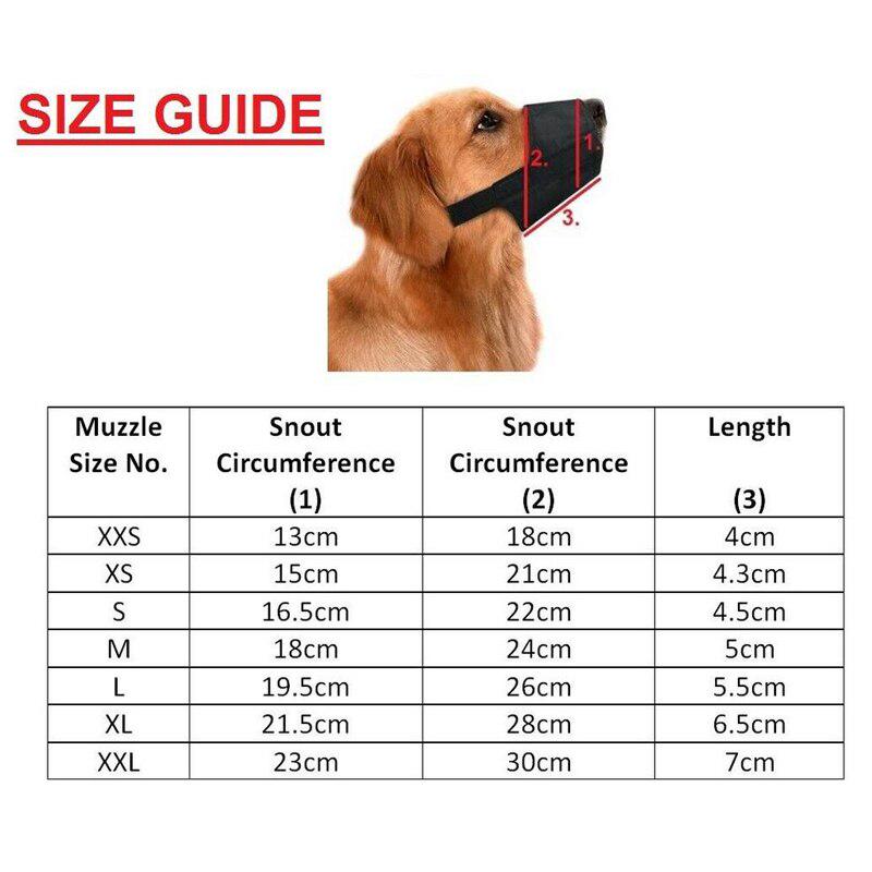 xxl dog muzzle