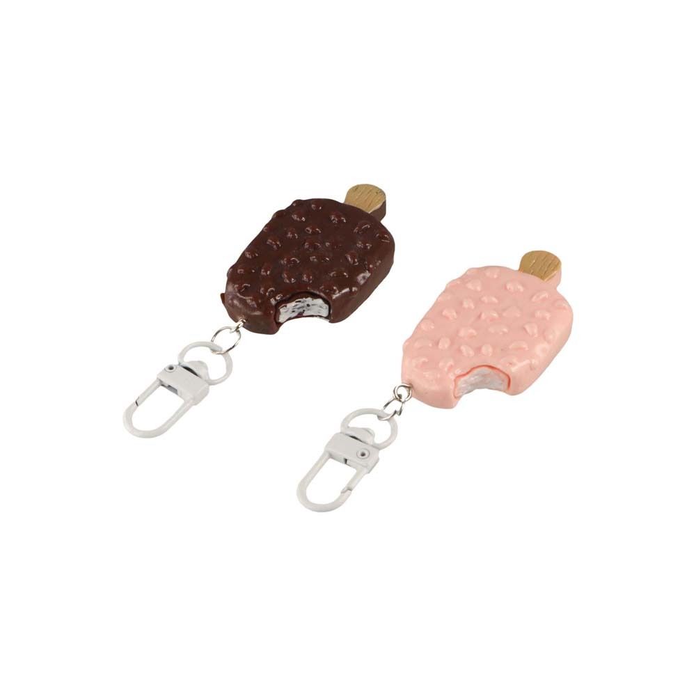 Bag Pendant Chocolate Ice Cream Keychain Car Keychains Resin Keychain Gift