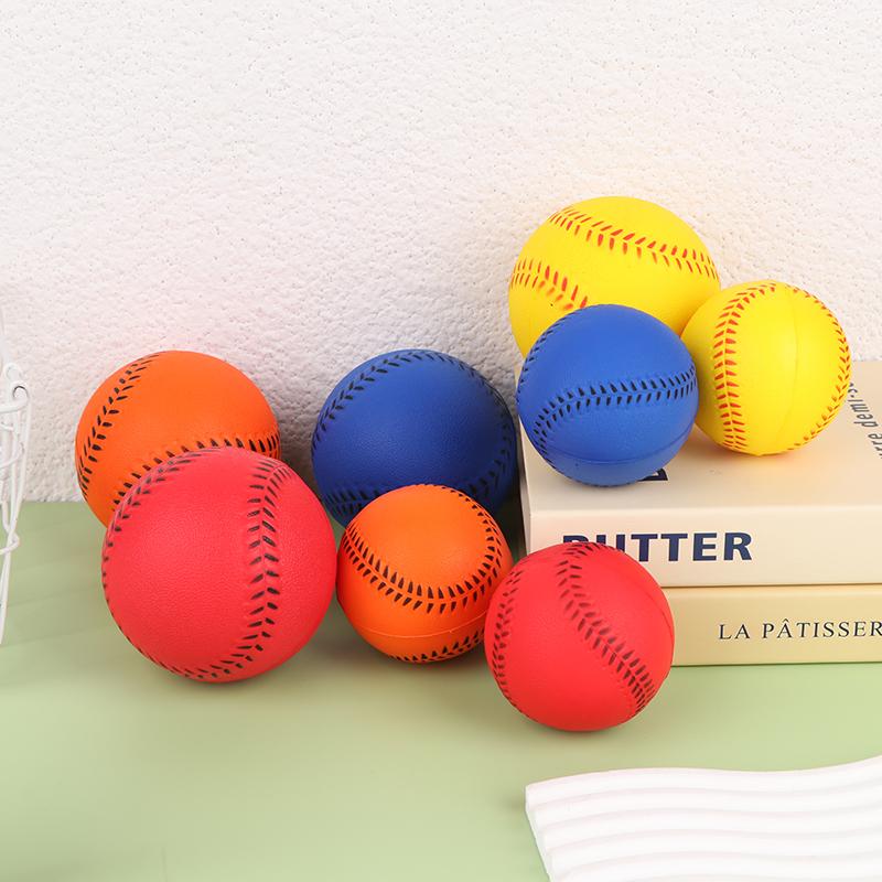 9" 11" Ręcznie robione Piłki Baseballowe PVC Górna Część Gumowa Wewnętrzna Miękkie Piłki Baseballowe Piłka Softballowa Bezpieczeństwo Trening Dzieci Ćwiczenia Piłki Baseballowe