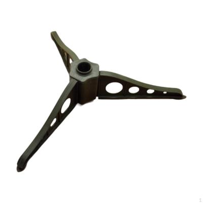 Suport Bază Brad de Crăciun Artificial Picioare Detașabile 15x5.5cm pentru Brad de Crăciun 120-150cm Verde