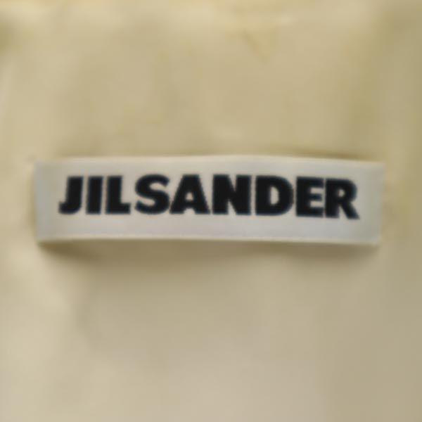 JIL SANDER Made in Italy Cashmere wool blend half coat 34 Beige Women Used