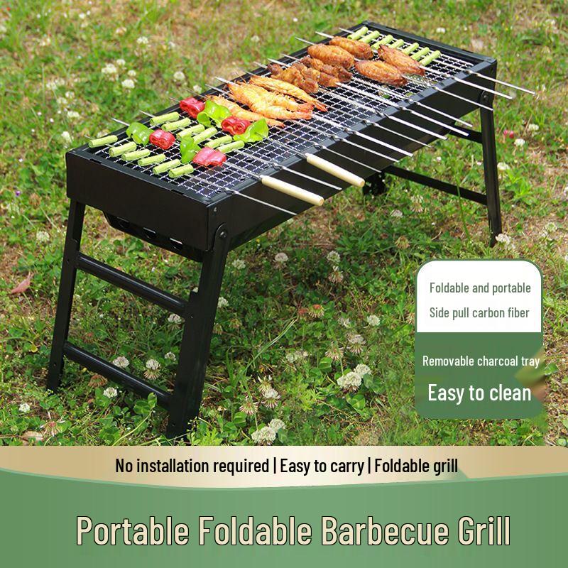 Portable Outdoor Charcoal BBQ Grill
