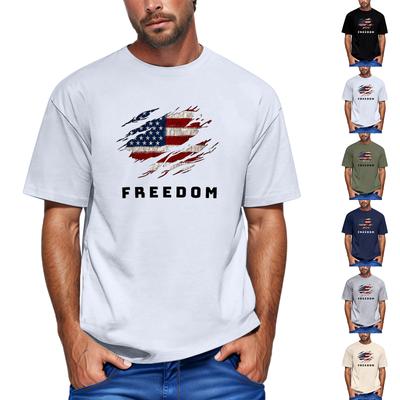 Men'S Fashionable T-Shirt, Street Casual Short Sleeved Clothing