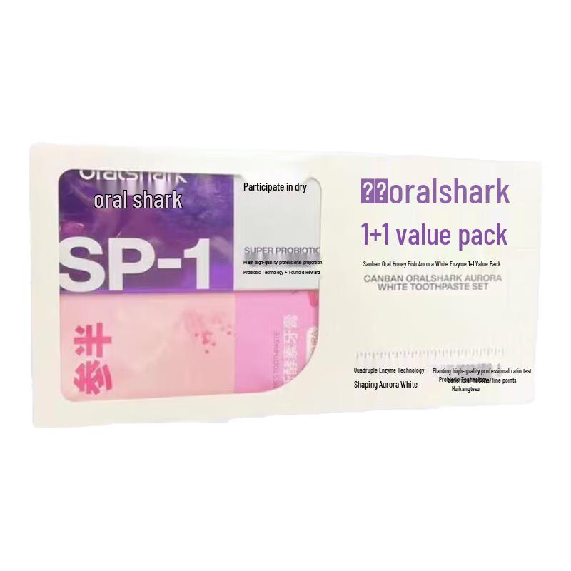 

Sanban Shark Aurora Whitening Enzyme Toothpaste