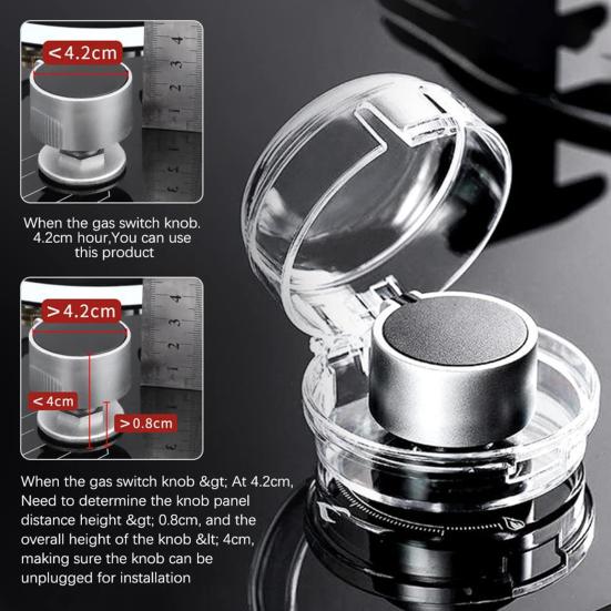 5/10Pcs Gas Stove Knob Cover Dustproof Baby Proof Kitchen Microwave Oven Switch Knob Lock Guard Child Safety Protection Oven Knob Protector