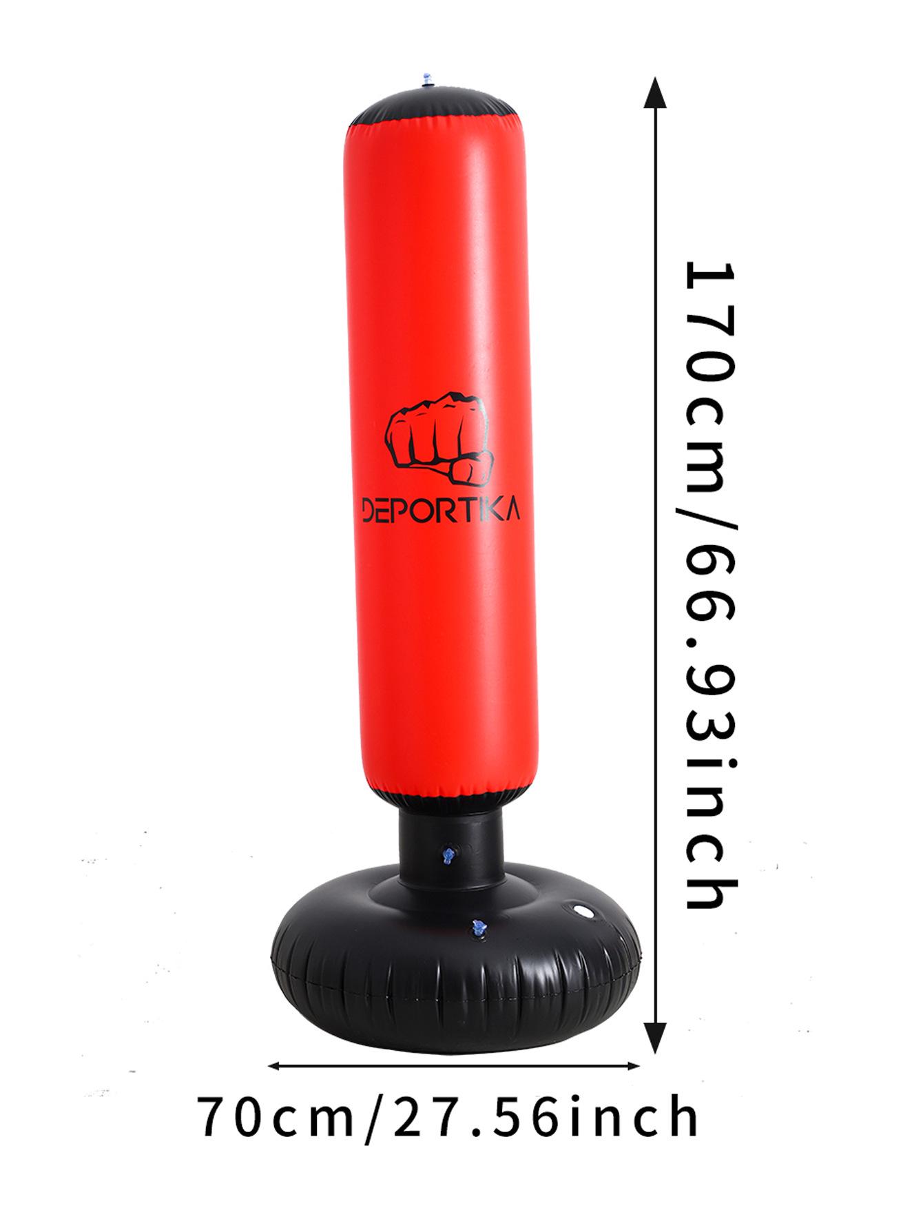 Kids Inflatable Punching Bag with Stable Water-Filled Base for Indoor/Outdoor Use 1.6m