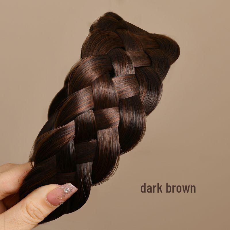 Fishbone Braid Five-Strand High Crown Invisible Hair-Enhancing Headband