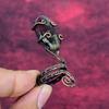 Dragon Bloodstone Real Gemstone Ring Adjustable Ring Copper Wire Wrapped Jewelry