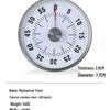 Magnetic Round Mechanical Kitchen Timer for Baking & Cooking